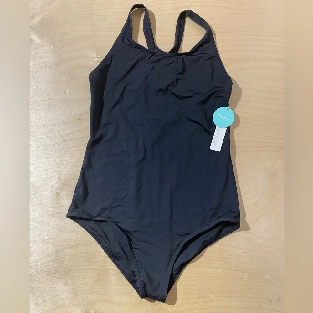 Keautikini Black Women's Swimwear Large (OM)